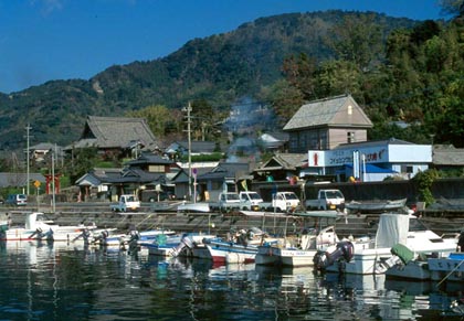 Fishing village, Kagoshima prefecture