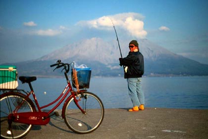 Fisherman, Kagoshima City
