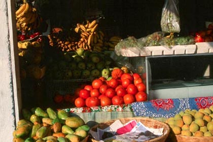 Fruit stand, Zihuatanejo